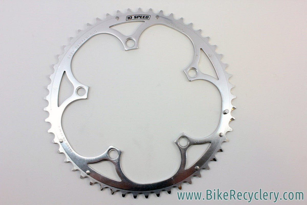 NOS Campagnolo 10 Speed Chainring: 53T, 135mm, Silver/Polished