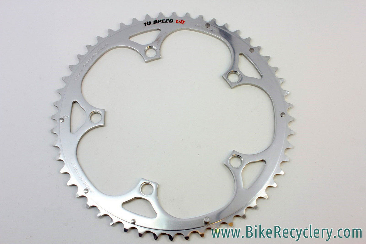 NOS Campagnolo 10 Speed UD Chainring: 52T, 135mm, Silver