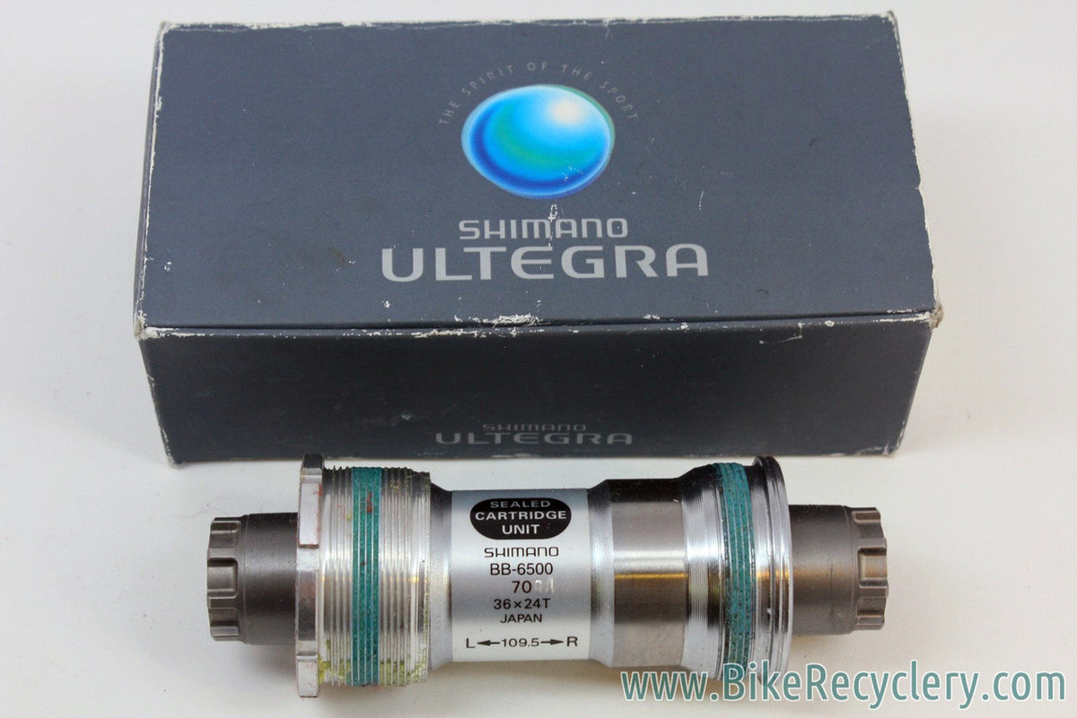 NIB/NOS Shimano Ultegra Octalink Bottom Bracket: 109.5mm x 70mm Italian