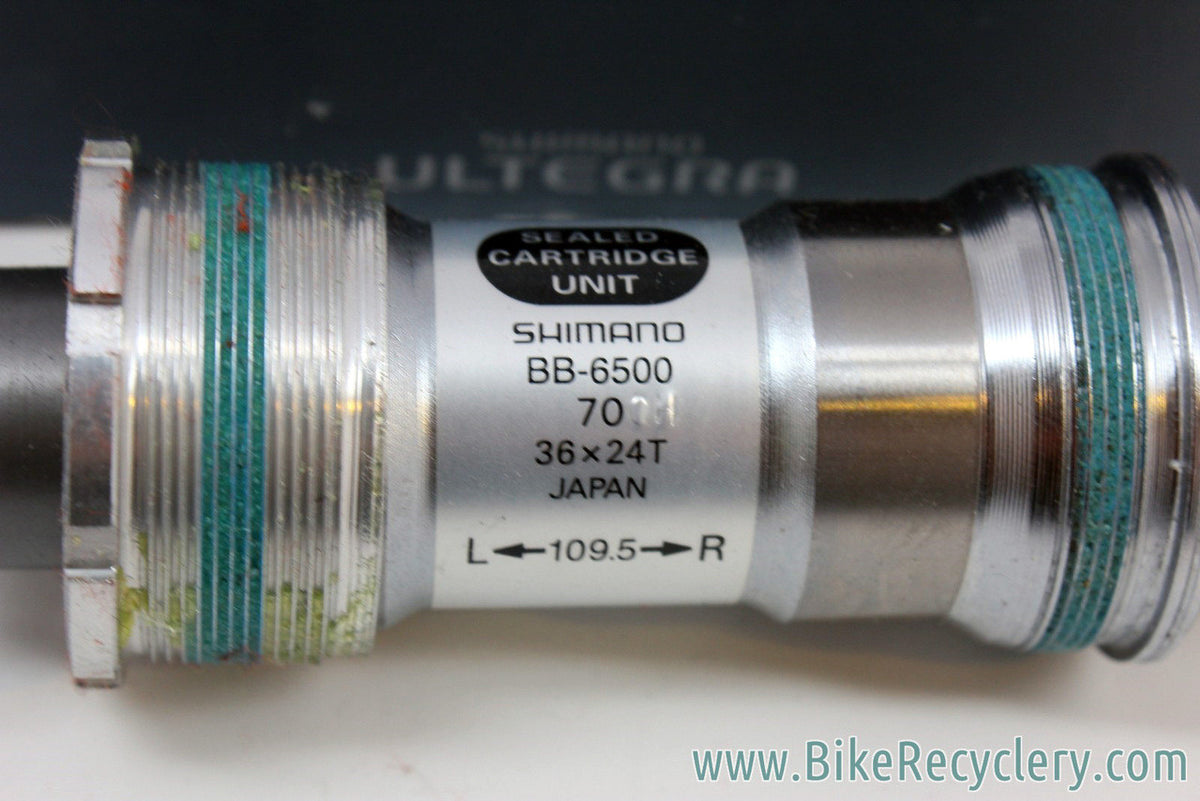 NIB/NOS Shimano Ultegra Octalink Bottom Bracket: 109.5mm x 70mm Italian