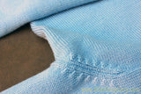 Bianchi Wool Trainer / Apres Sweater: Blue - Vintage Styled  - XL to XXL US