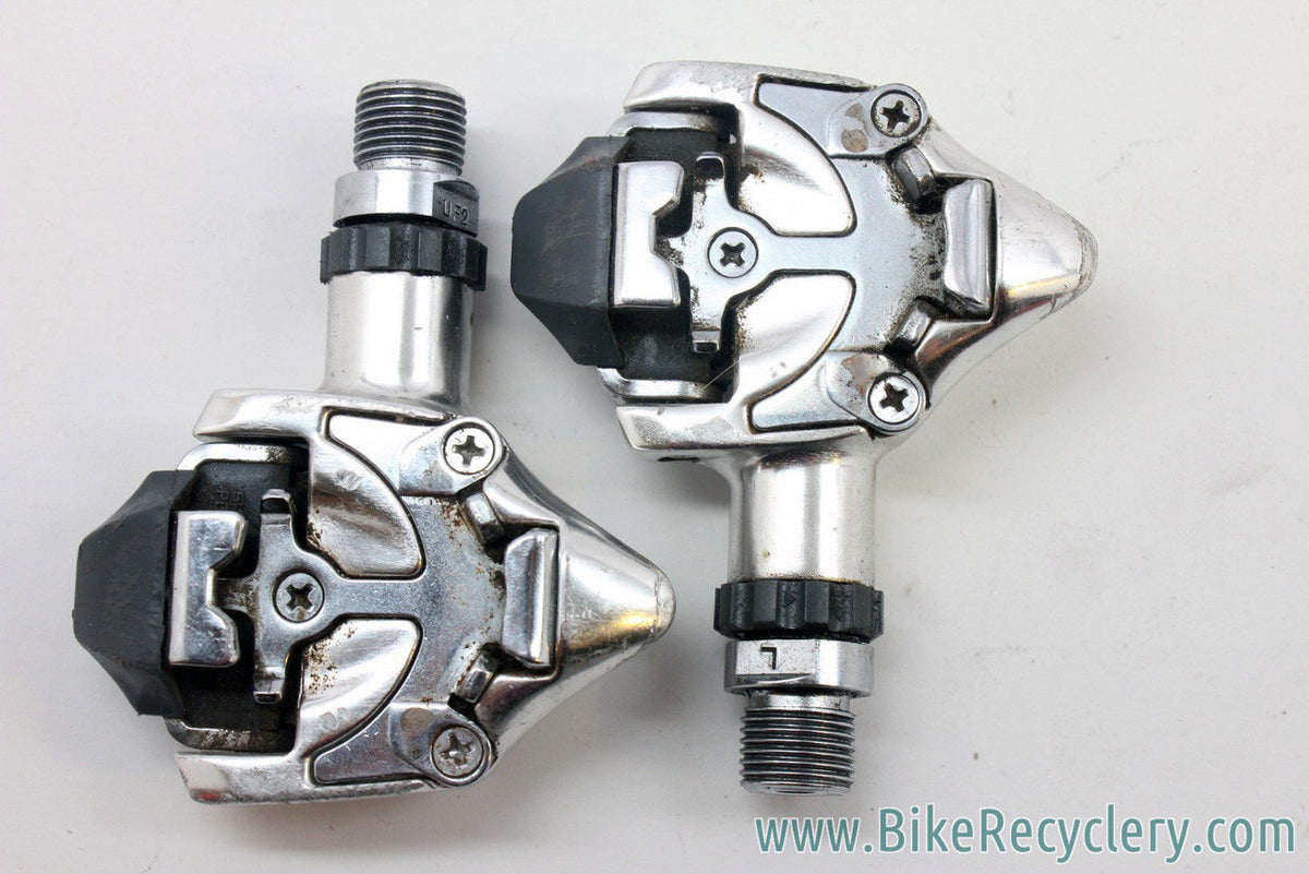 Shimano Dura Ace SPD Pedals: PD-7410, Two Sets of Cleats