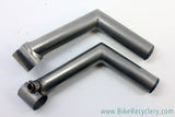 Retro ONZA Titanium Bar Ends: No Logos