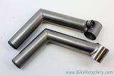 Retro ONZA Titanium Bar Ends: No Logos