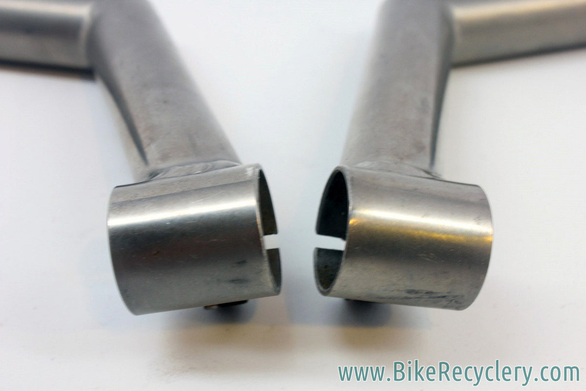 Retro ONZA Titanium Bar Ends: No Logos