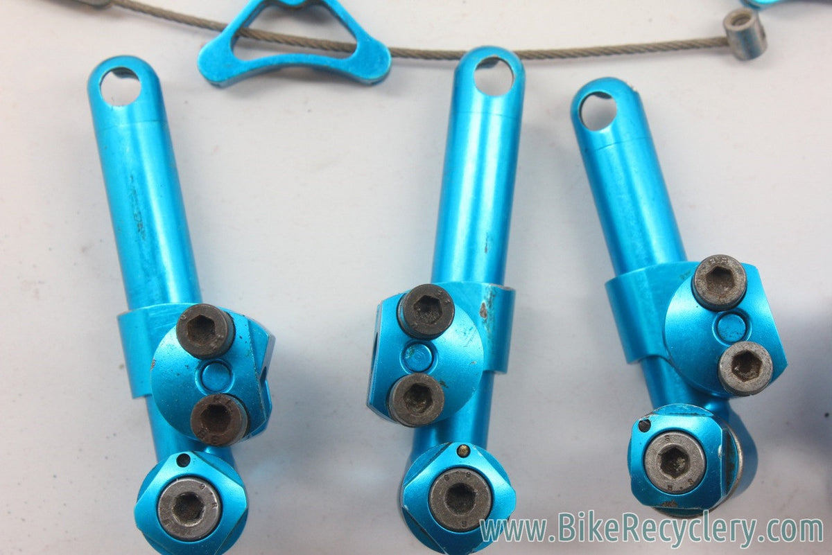 Avid Tri Align Cantilever Brakeset: Long/Short, Tri Dangle, TURQUOISE