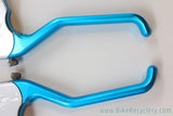 Avid SD Ultimate Brake Levers: Turquoise & Silver Anodized 1990's NM