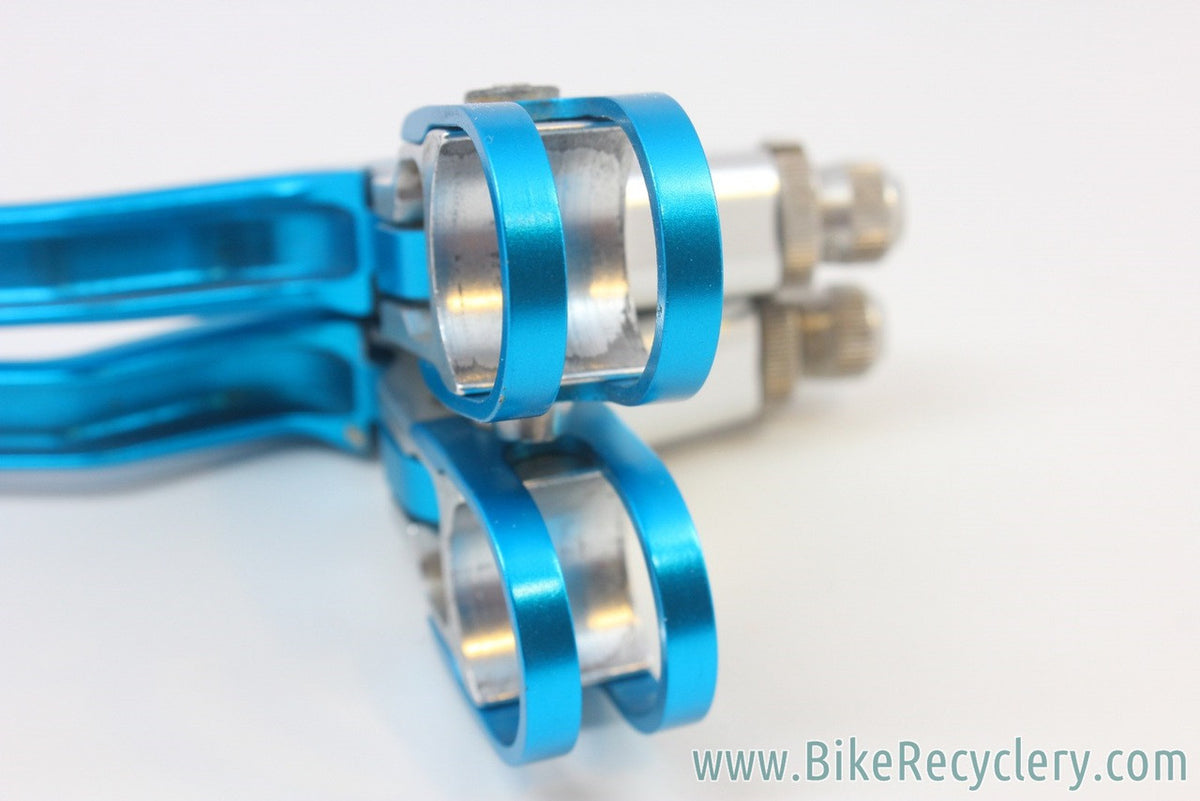 Avid SD Ultimate Brake Levers: Turquoise & Silver Anodized 1990's NM