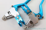 Avid SD Ultimate Brake Levers: Turquoise & Silver Anodized 1990's NM