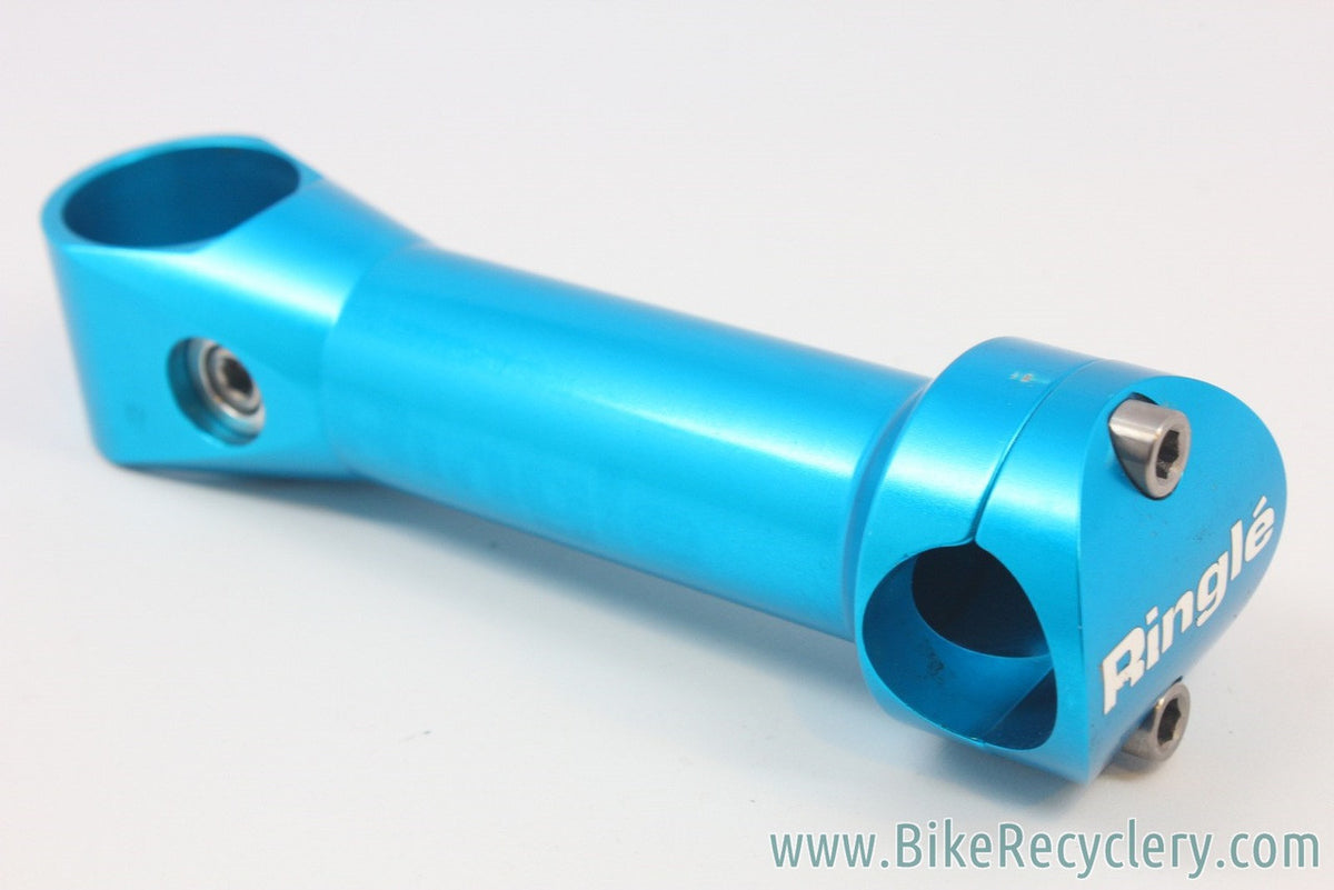 Ringle Zooka Threadless Stem: 1 1/8", 135mm x 25.4mm TURQUOISE, EXC+