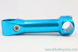 Ringle Zooka Threadless Stem: 1 1/8", 135mm x 25.4mm TURQUOISE, EXC+