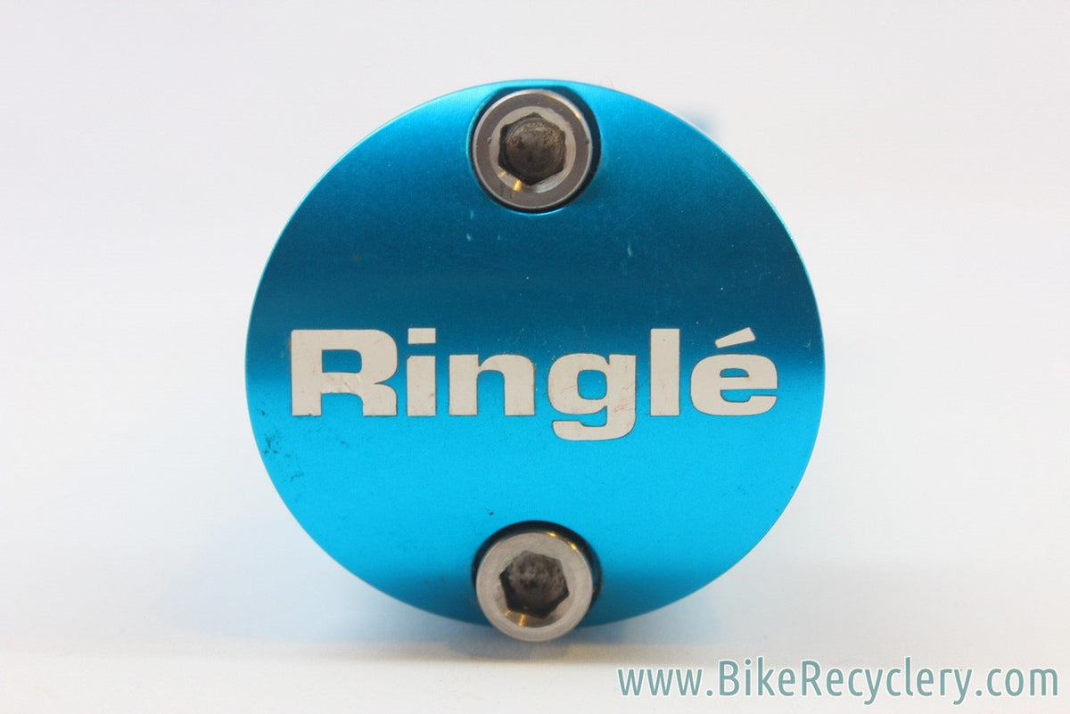 Ringle Zooka Threadless Stem: 1 1/8", 135mm x 25.4mm TURQUOISE, EXC+