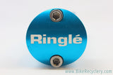 Ringle Zooka Threadless Stem: 1 1/8", 135mm x 25.4mm TURQUOISE, EXC+