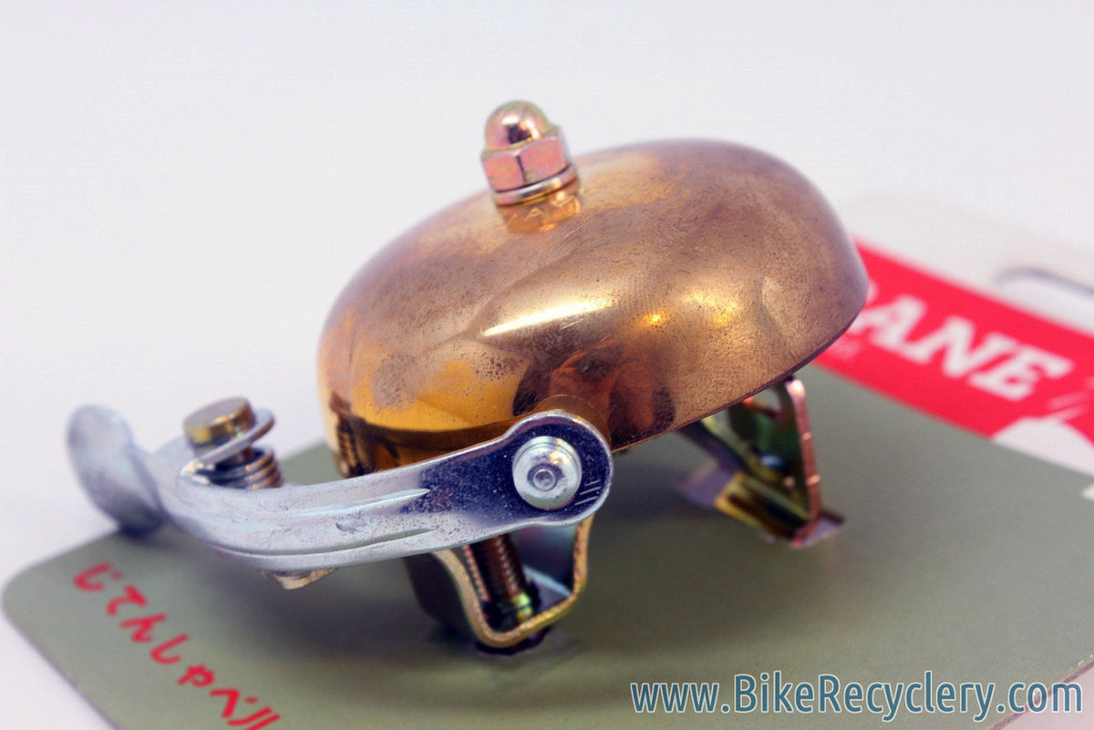 NEW Crane SUZU Bell: Antique Brass Finish