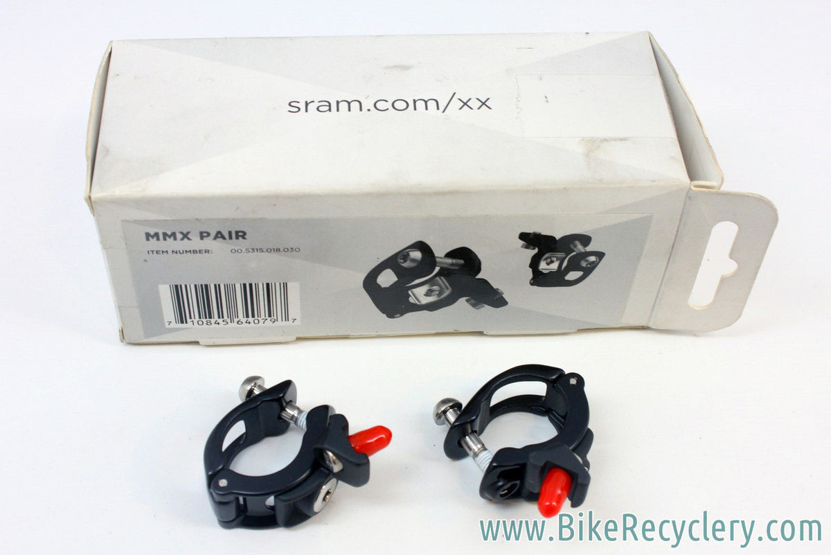 NEW SRAM XX / Avid MMX Matchmaker X Mounts: Mount SRAM Shifters on Avid/Sram Disc Brake Levers (Pair F/R)