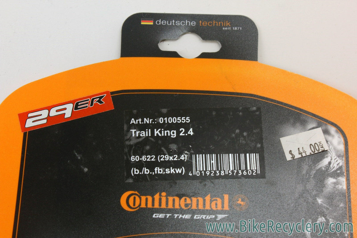 Continental Trail King 29er MTB Tire: 29x2.4" - Folding (NEW)