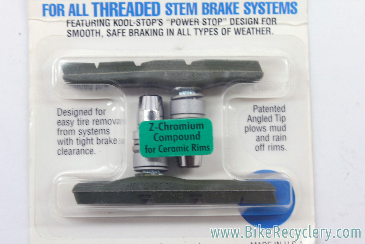 Kool Stop Thinline V-Brake Pads: Ceramic Rim, NEW (pair)