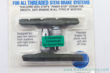 Kool Stop Thinline V-Brake Pads: Ceramic Rim, NEW (pair)