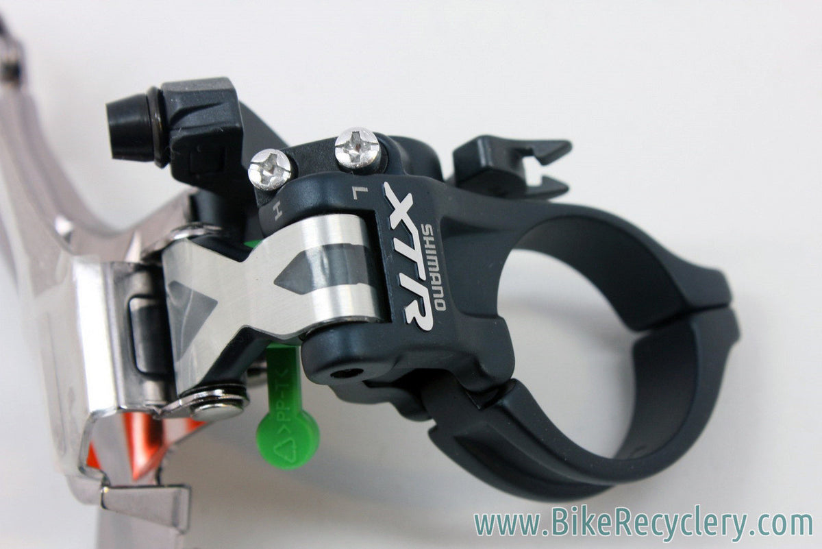 NIB/NOS Shimano XTR FD-M971 Front Derailleur: 34.9mm W/ Shims for 31.8/28.6mm, Bottom Swing, Dual Pull