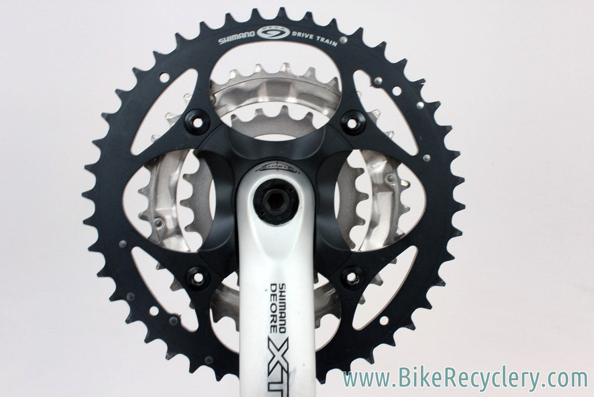 Shimano XT 9 Speed Crankset: FC-M751, 175mm, 44/32/22t, NOS w/Shop Wear