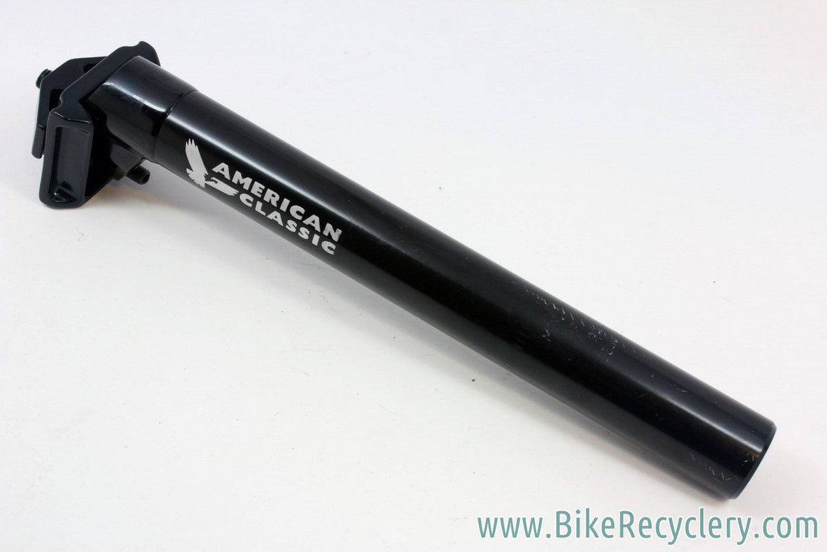 American Classic Seatpost: Black 2nd Gen, 27.2mm, Near Mint