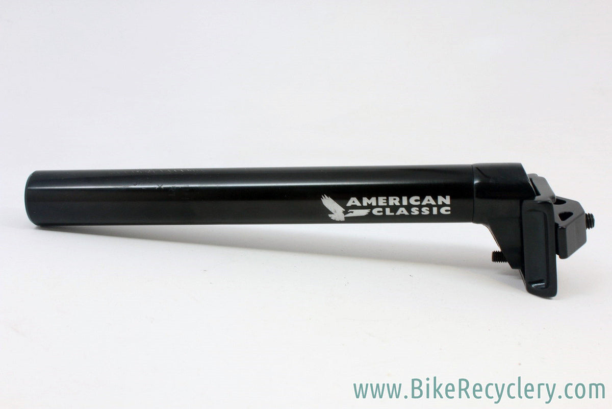 American Classic Seatpost: Black 2nd Gen, 27.2mm, Near Mint