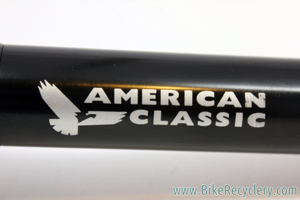 American Classic Seatpost: Black 2nd Gen, 27.2mm, Near Mint