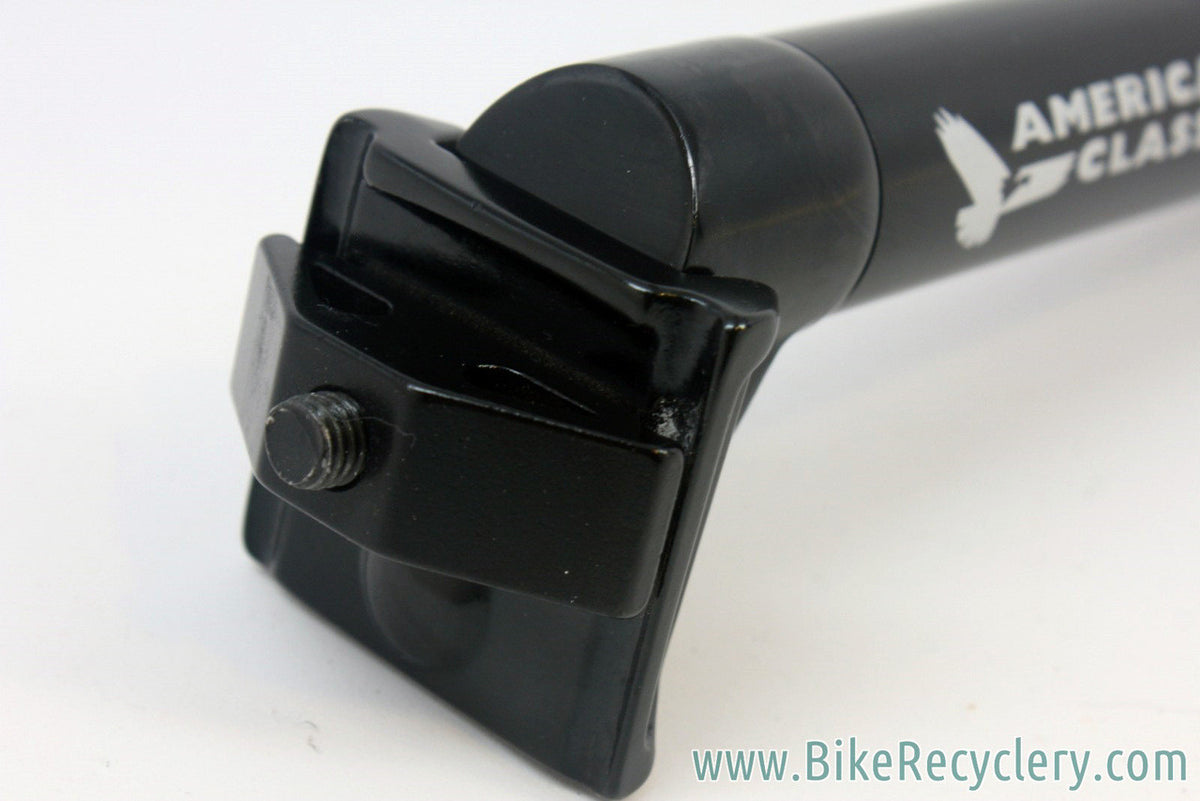 American Classic Seatpost: Black 2nd Gen, 27.2mm, Near Mint