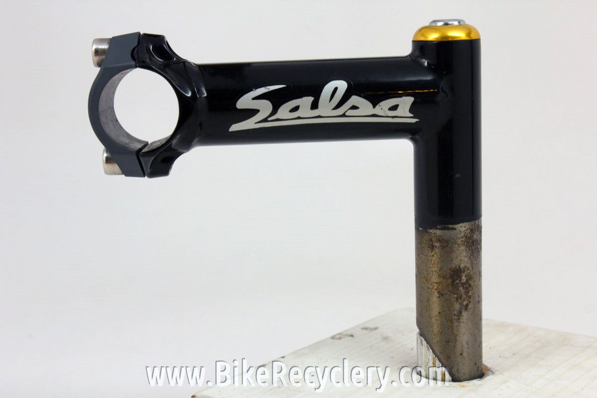 Salsa Moto S.U.L Quill Stem: Removable Faceplate, 100mm x 26.0mm Road, ZERO Rise