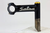 Salsa Moto S.U.L Quill Stem: Removable Faceplate, 100mm x 26.0mm Road, ZERO Rise
