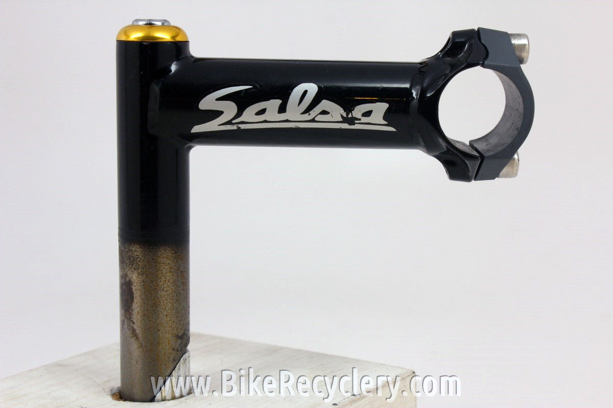 Salsa Moto S.U.L Quill Stem: Removable Faceplate, 100mm x 26.0mm Road, ZERO Rise