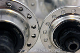 NOS/Used Shimano Deore DX Hubset & QR's: 32H, 135mm, 8sp Uniglide/Hyperglide