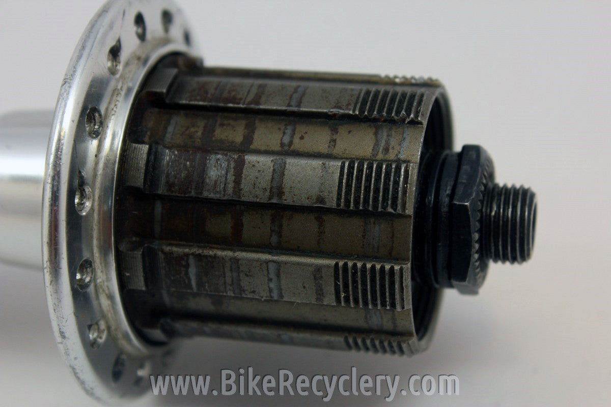 NOS/Used Shimano Deore DX Hubset & QR's: 32H, 135mm, 8sp Uniglide/Hyperglide