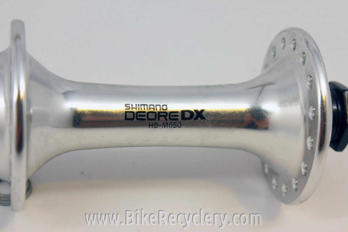 NOS/Used Shimano Deore DX Hubset & QR's: 32H, 135mm, 8sp Uniglide/Hyperglide