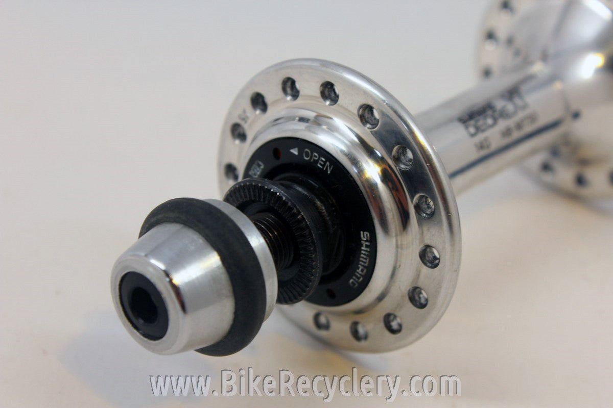 NOS Shimano XT HB-M730 Front Hub & QR Skewer