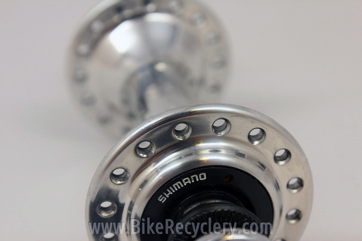 NOS Shimano XT HB-M730 Front Hub & QR Skewer