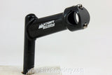 High Rise Quill Stem: Removable Faceplate Clamp, Black 115mm x 25.4mm