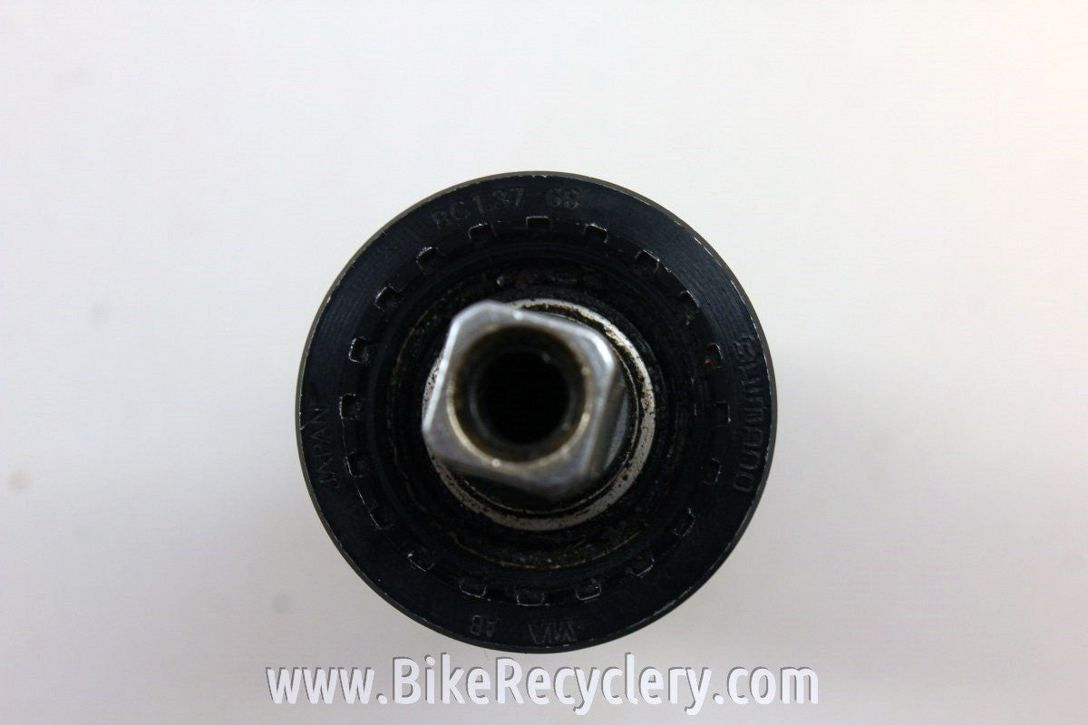 Shimano XT/Ultegra BB-UN71 Square Taper Bottom Bracket: 115mm x 68mm