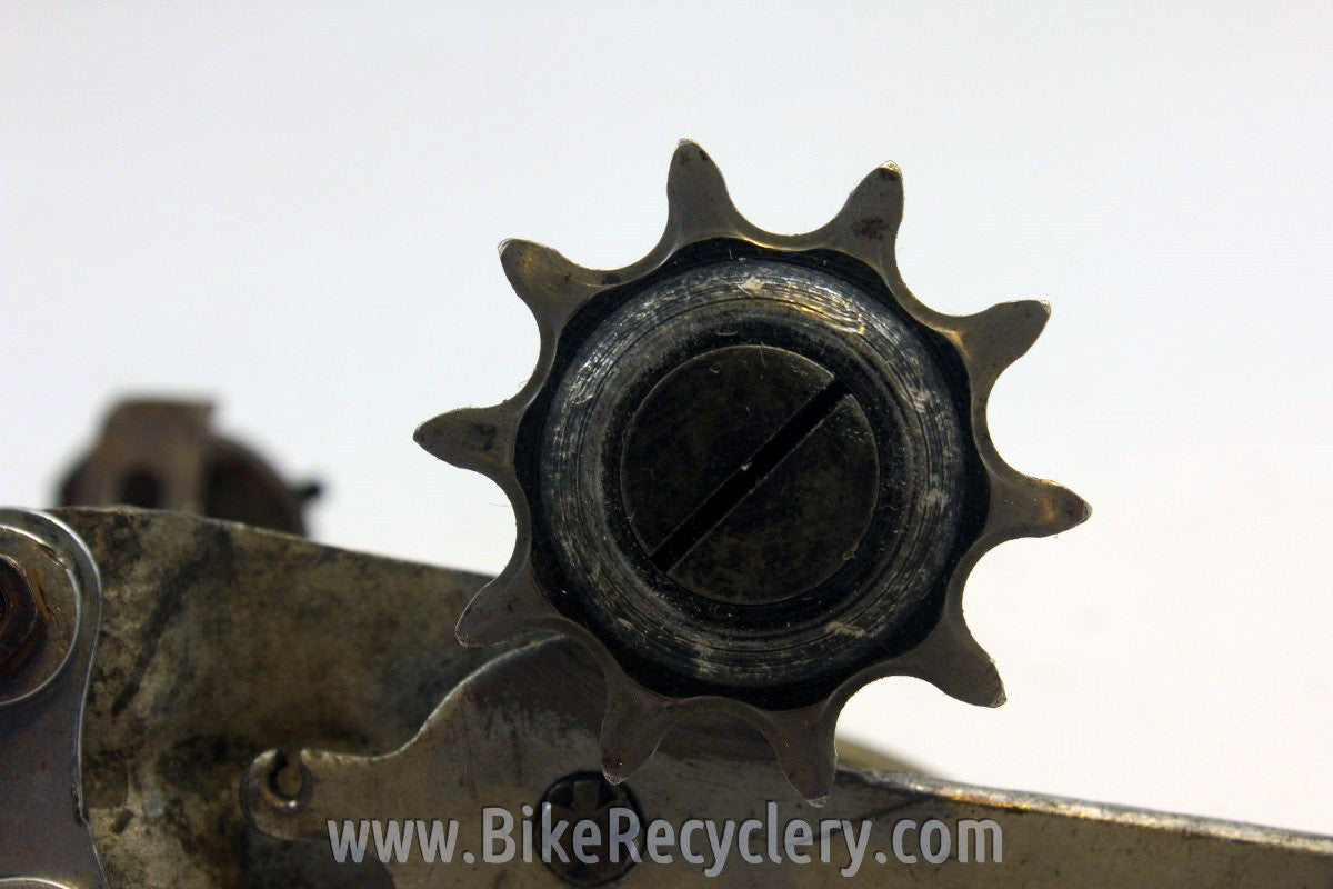 Simplex Chainstay Mount Rear Derailleur & Shifter: 1930's?