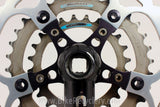 Cook Brothers Dog Bone RSR Crankset: Black, 176mm 110/74mm 46/34/24t