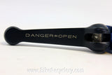 Cook Brothers Seatpost Collar & QR Lever: 31.8mm, Black/Blue, MINT & RARE