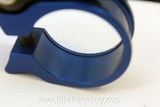 Cook Brothers Seatpost Collar & QR Lever: 31.8mm, Black/Blue, MINT & RARE