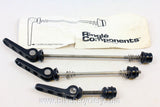 Ringle Holey Ti Stix QR Skewers Set: Front/Rear & Seatpost, Black, NOS Front