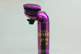 NOS/NIB 3DV Purple Anodized Seatpost: Uno, 26.8mm x 360mm