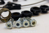 Retro Avid Tri Align Cantilever Brakeset: Long/Short, Tri Dangle, Original Kool Stop, Black