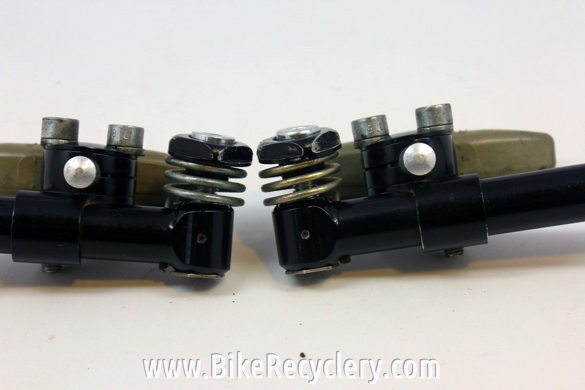 Retro Avid Tri Align Cantilever Brakeset: Long/Short, Tri Dangle, Original Kool Stop, Black