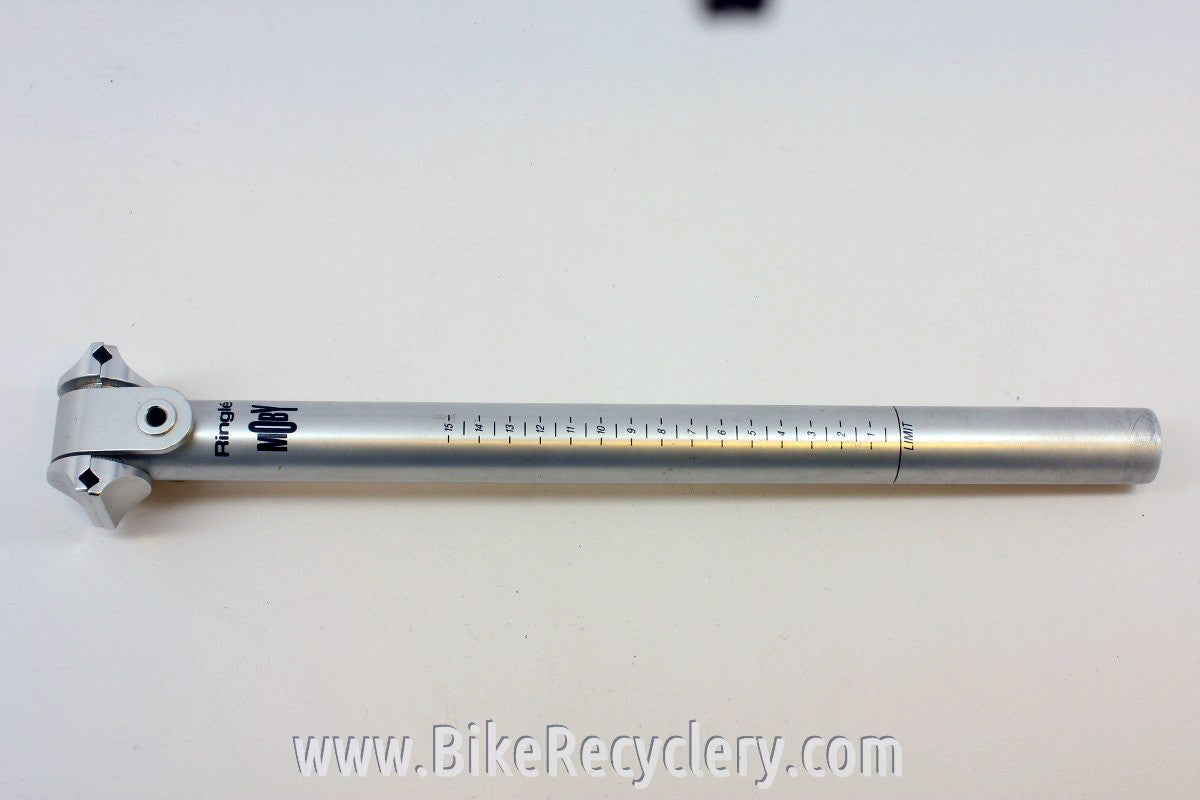 Ringle Moby Deuce Seatpost: 26.8mm, Silver Anodized, MINT
