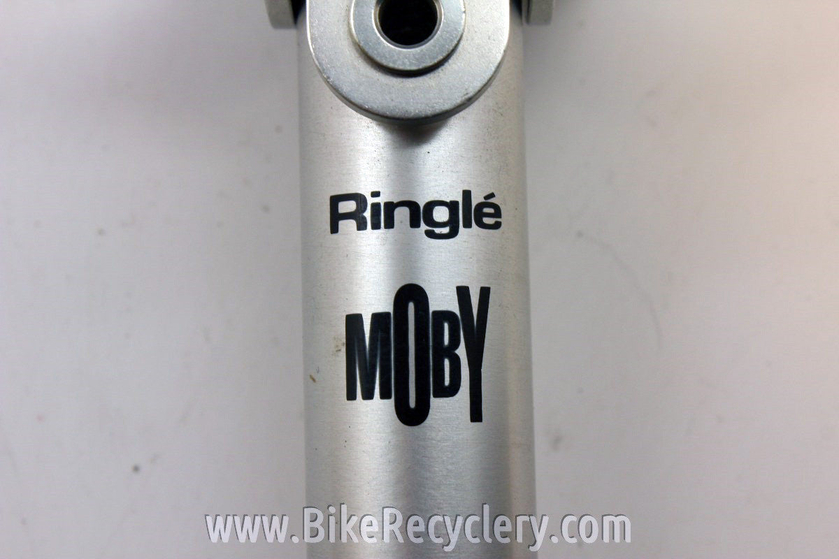Ringle Moby Deuce Seatpost: 26.8mm, Silver Anodized, MINT