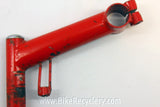 1980's Ritchey Force Nitto Quill Stem: Cable Hanger / Stop, 130mm X 25.4mm