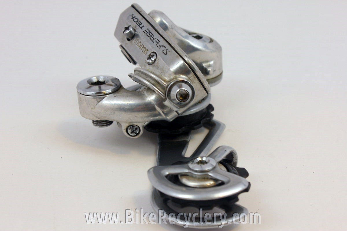 Suntour Superbe Tech Rear Derailleur: Mid Cage, Near Mint